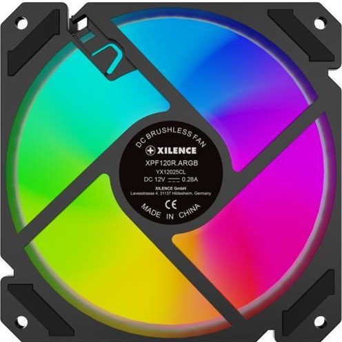 Xilence XF065 Case Fan 120mm με ARGB Φωτισμό και Σύνδεση 4-Pin PWM