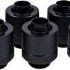 Alphacool Icicle 13 / 10mm Screw G1 / 4 Deep Black Sixpack