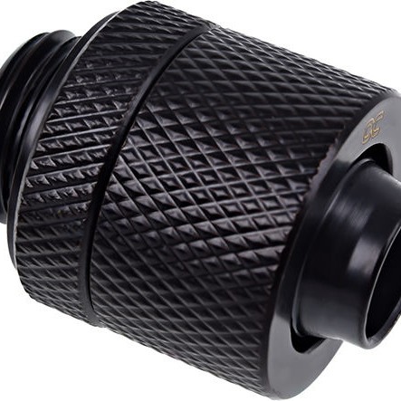 Alphacool Icicle 13 / 10mm Screw G1 / 4 Deep Black Sixpack