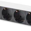 Digitus Πολύπριζο Rack με 3 Safety Outlets Μαύρο