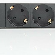 Digitus Πολύπριζο Rack με 3 Safety Outlets Μαύρο