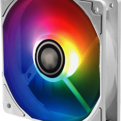 Xilence XF064 ARGB Case Fan 120mm με Σύνδεση 4-Pin PWM / 3-Pin Λευκό