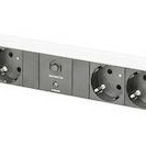 Digitus Πολύπριζο Ασφαλείας 12 Θέσεων με Καλώδιο 2m