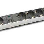 Digitus Πολύπριζο Ασφαλείας 12 Θέσεων με Καλώδιο 2m