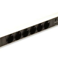 Digitus Πολύπριζο Ασφαλείας 12 Θέσεων με Καλώδιο 2m