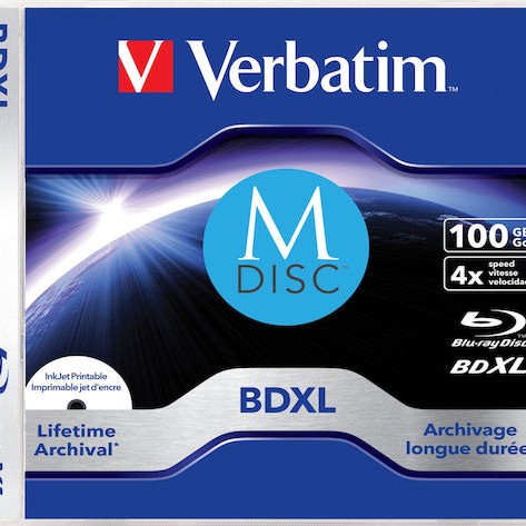 Verbatim Εγγράψιμα BD-R 4x Printable 100GB 5τμχ