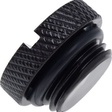 Alphacool Icicle Plug G1 / 4 Deep Black