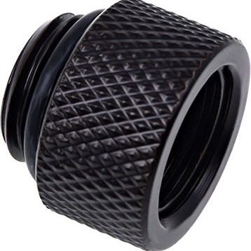 Alphacool Eiszapfen extension G1/4 Outer Thread to G1/4 Inner Thread - Deep Black