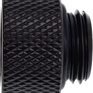 Alphacool Eiszapfen extension G1/4 Outer Thread to G1/4 Inner Thread - Deep Black