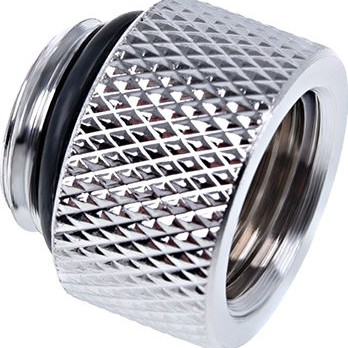 Alphacool Icicle Extension G1 / 4 AG on G1 / 4 IG Chrome