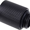 Alphacool Eiszapfen extension 20mm G1/4 outer thread to G1/4 Deep Black