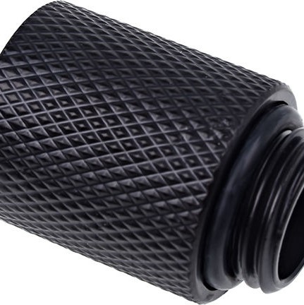 Alphacool Eiszapfen extension 20mm G1/4 outer thread to G1/4 Deep Black