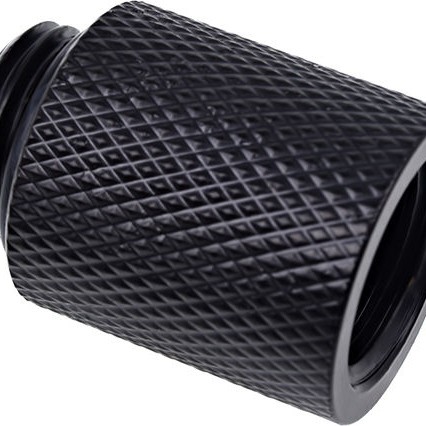 Alphacool Eiszapfen extension 20mm G1/4 outer thread to G1/4 Deep Black