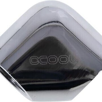 Alphacool Icicle L-Connector G1 / 4 IG on G1 / 4 IG Deep Black