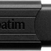 Verbatim PinStripe 64GB USB 3.0 Stick Μαύρο