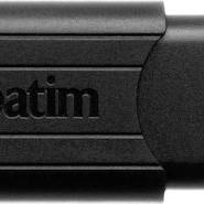 Verbatim PinStripe 64GB USB 3.0 Stick Μαύρο