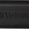 Verbatim PinStripe 64GB USB 3.0 Stick Μαύρο