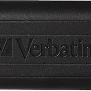 Verbatim PinStripe 64GB USB 3.0 Stick Μαύρο