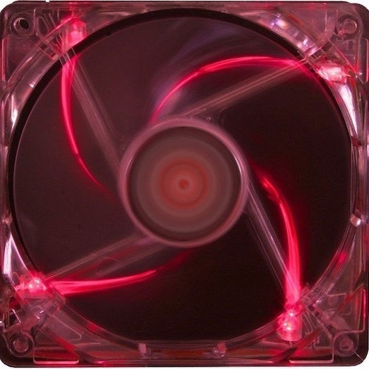 Xilence XF046 Case Fan 120mm με Κόκκινο Φωτισμό και Σύνδεση 3-Pin / 4-Pin Molex Λευκό