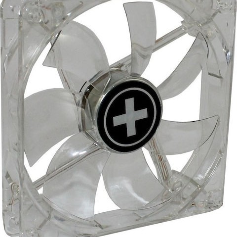 Xilence XF046 Case Fan 120mm με Κόκκινο Φωτισμό και Σύνδεση 3-Pin / 4-Pin Molex Λευκό
