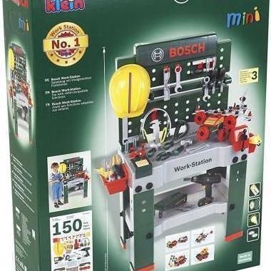 Klein Παιδικός Πάγκος Bosch Mini Nο1 για 3+ Ετών 100 εκ. 150τμχ