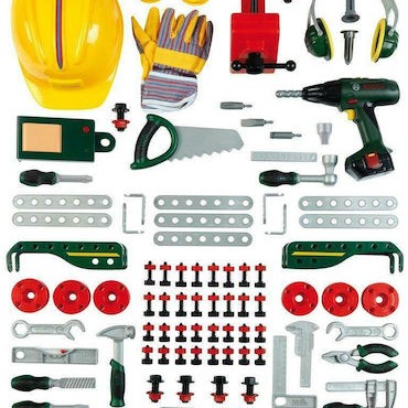 Klein Παιδικός Πάγκος Bosch Mini Nο1 για 3+ Ετών 100 εκ. 150τμχ