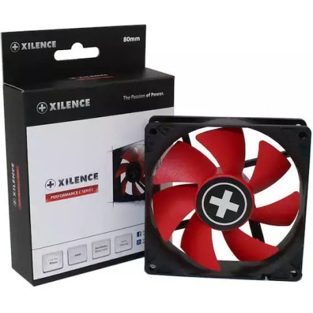 Xilence Red Wing 80 Case Fan με Σύνδεση 4-Pin PWM