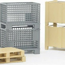 Bruder Παιχνίδι Μινιατούρα Logistics Set για 5+ Ετών (Διάφορα Σχέδια) 1τμχ