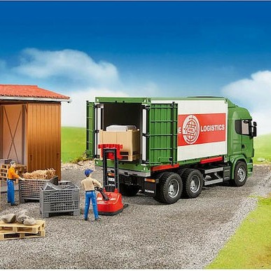 Bruder Παιχνίδι Μινιατούρα Logistics Set για 5+ Ετών (Διάφορα Σχέδια) 1τμχ