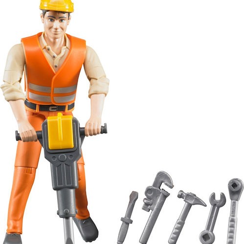 Bruder Ανδρας Εργάτης με Κομπρεσέρ