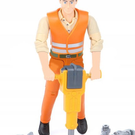 Bruder Ανδρας Εργάτης με Κομπρεσέρ