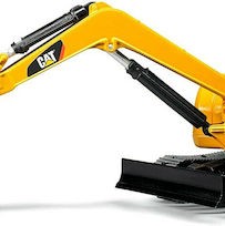 Bruder Εκσκαφέας Cat Mini με Ερπύστριες για 3+ Ετών