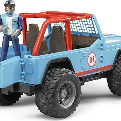 Bruder Jeep Cross Country Racer Blue