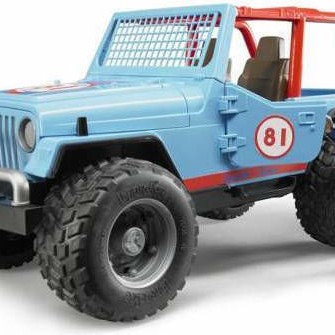Bruder Jeep Cross Country Racer Blue