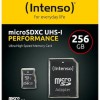 Intenso Class Performance microSDXC 256GB Class 10 U1 UHS-I με αντάπτορα