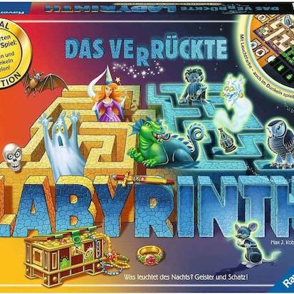 Επιτραπέζιο Παιχνίδι Labyrinth Brown για 2-4 Παίκτες 8+ Ετών Ravensburger