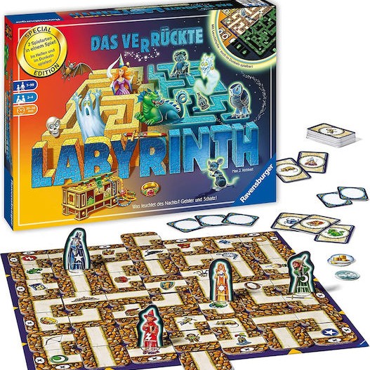Επιτραπέζιο Παιχνίδι Labyrinth Brown για 2-4 Παίκτες 8+ Ετών Ravensburger