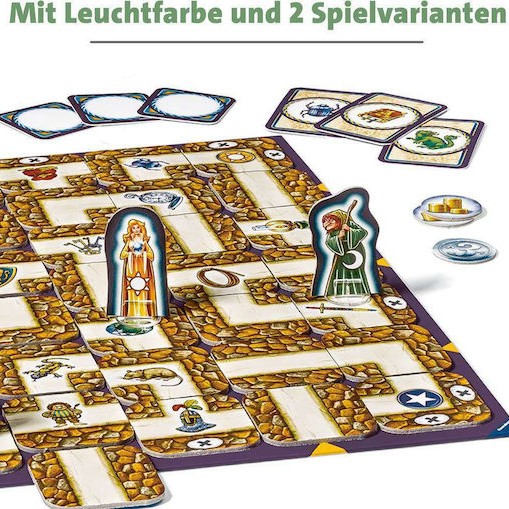 Επιτραπέζιο Παιχνίδι Labyrinth Brown για 2-4 Παίκτες 8+ Ετών Ravensburger