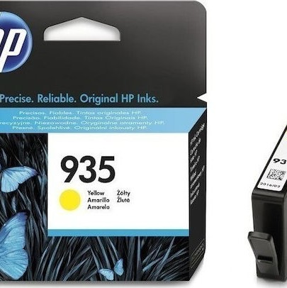 HP 935 Γνήσιο Μελάνι Εκτυπωτή InkJet Κίτρινο (C2P22AE)