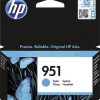 HP 951 Γνήσιο Μελάνι Εκτυπωτή InkJet Κυανό (CN050AE)