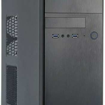 Chieftec HQ-01B-OP Gaming Midi Tower Κουτί Υπολογιστή με Πλαϊνό Παράθυρο Μαύρο