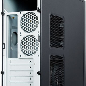 Chieftec HQ-01B-OP Gaming Midi Tower Κουτί Υπολογιστή με Πλαϊνό Παράθυρο Μαύρο