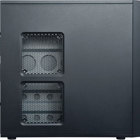 Chieftec HQ-01B-OP Gaming Midi Tower Κουτί Υπολογιστή με Πλαϊνό Παράθυρο Μαύρο