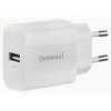 Intenso Φορτιστής Χωρίς Καλώδιο με Θύρα USB-A 5W Λευκός (W5A)