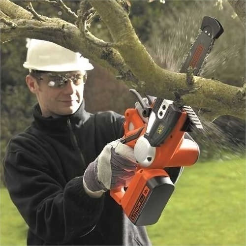 Black & Decker Αλυσοπρίονο Μπαταρίας 18V 3.7kg με Λάμα 20cm