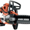Black & Decker Αλυσοπρίονο Μπαταρίας 18V 3.7kg με Λάμα 20cm