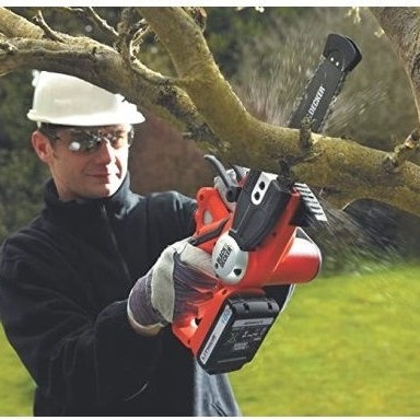 Black & Decker Αλυσοπρίονο Μπαταρίας 18V 3.7kg με Λάμα 20cm