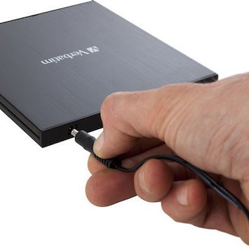 Verbatim Εξωτερικός Οδηγός Εγγραφής/Ανάγνωσης Blu-Ray/DVD/CD για Desktop / Laptop Μαύρο