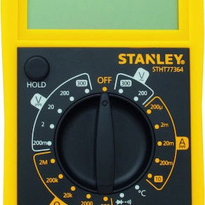 Stanley Ψηφιακό Πολύμετρο με Buzzer με Μέτρηση AC / DC / Αντίστασης STHT0-77364