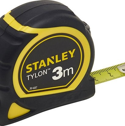 Stanley Tylon Μετροταινία με Αυτόματη Επαναφορά 12.7mm x 3m